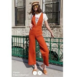 BDG Vibrant Orange Jumpsuit